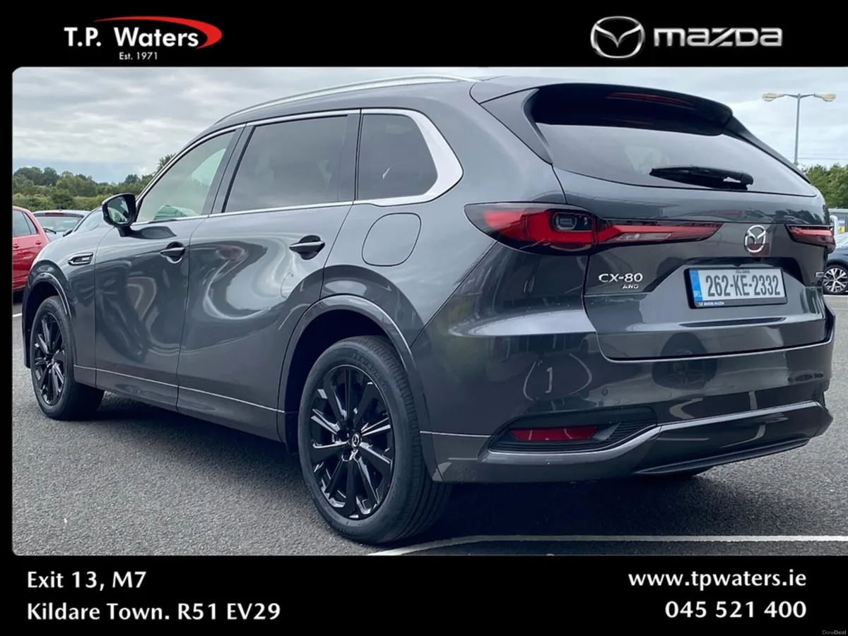 Mazda CX-80 HOMURA PLUS - PHEV - 6 YEAR MAZDA WARR - Image 3