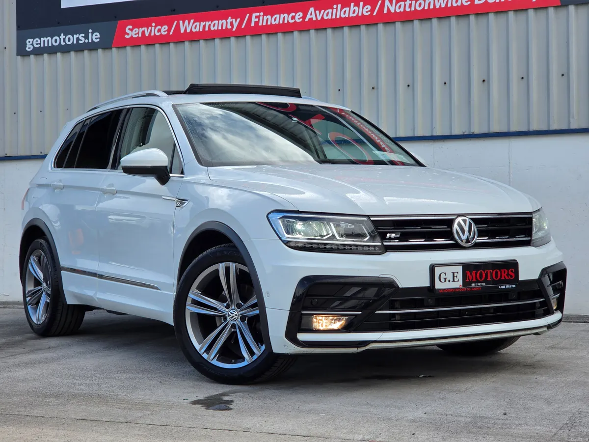 VW Tiguan 2019 R LINE PANORAMIC SUNROOF - Image 3
