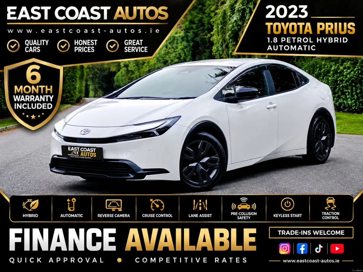 2023 Toyota Prius 1.8 Petrol Hybrid Automatic - Image 1