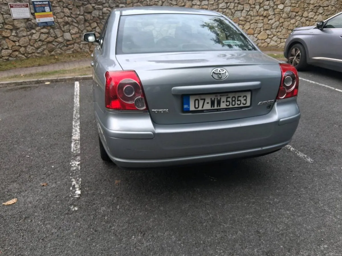 Toyota Avensis 2007. NCT 11/27. 1 Owner. €1,650 - Image 3