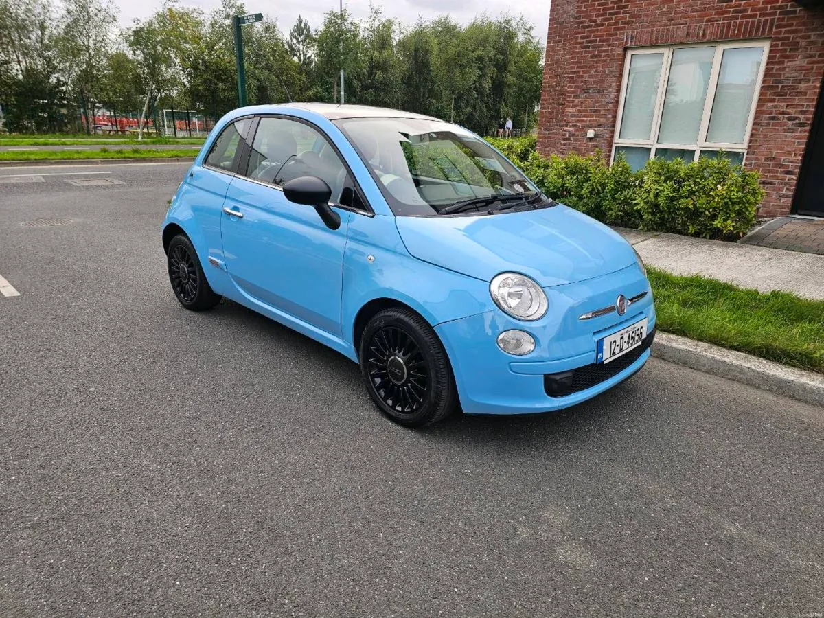 12 Fiat 500 1.2 Petrol Automatic, ONLY 27k km - Image 1