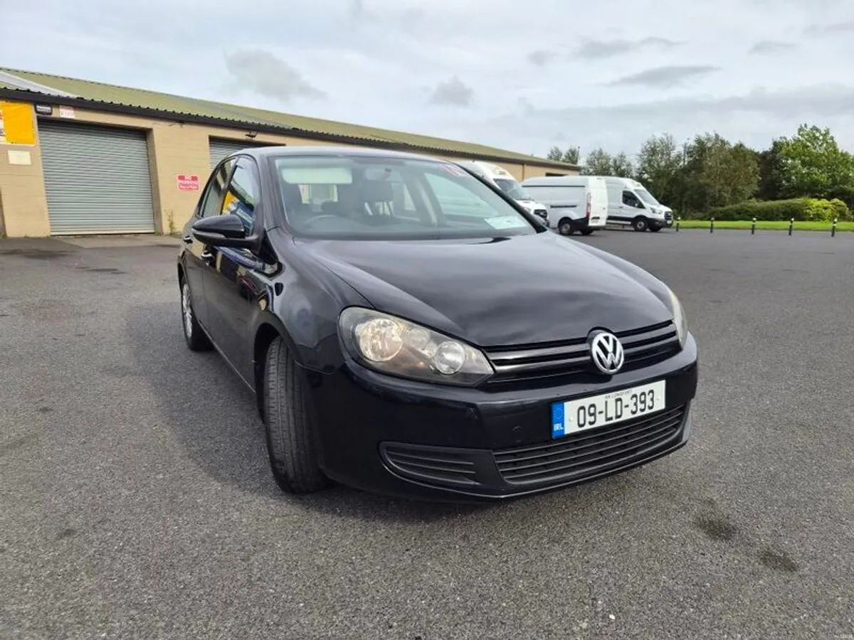 VW Volkswagen Golf 2009 1.4 Petrol Black New NCT F - Image 1