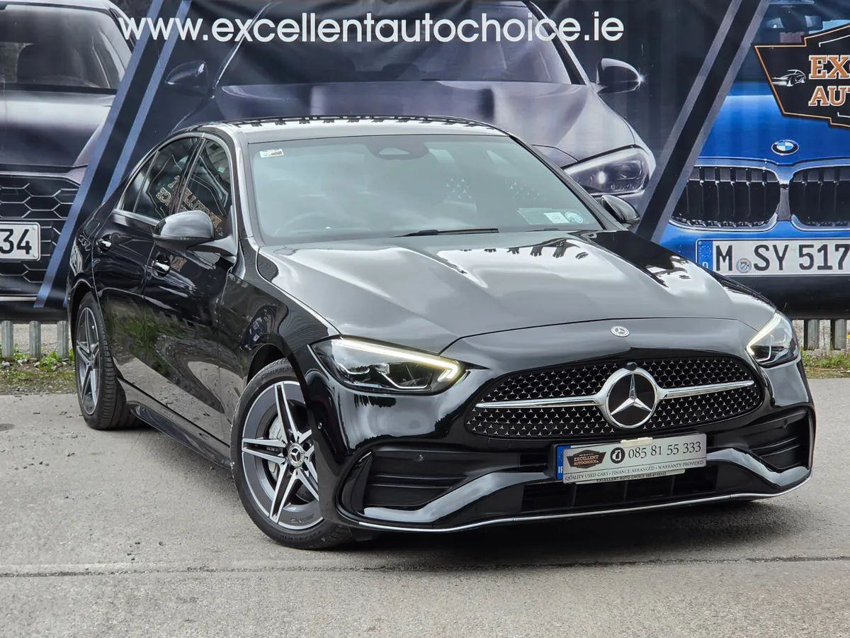 Mercedes-Benz C-Class 2022 AMG LINE TWO TONE LEATH - Image 1