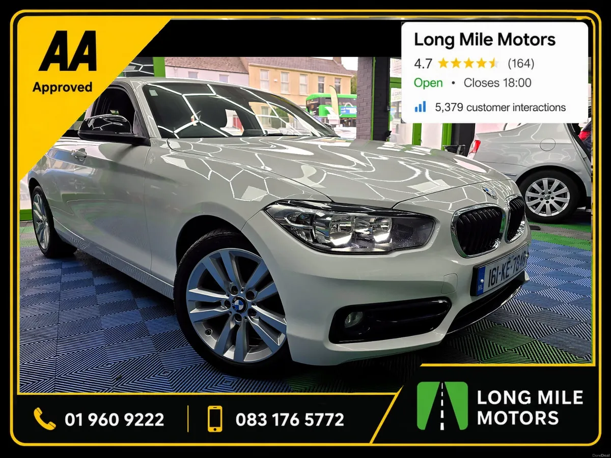 BMW 1-Series 2016 AA Approved 1 Year Warranty - Image 1