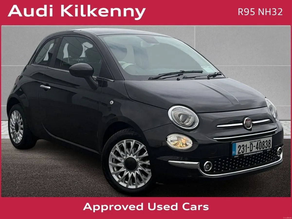 Fiat 500 DOLCEVITA 1.0 MHEV 70 BHP 3DR *1 OWNER - - Image 1
