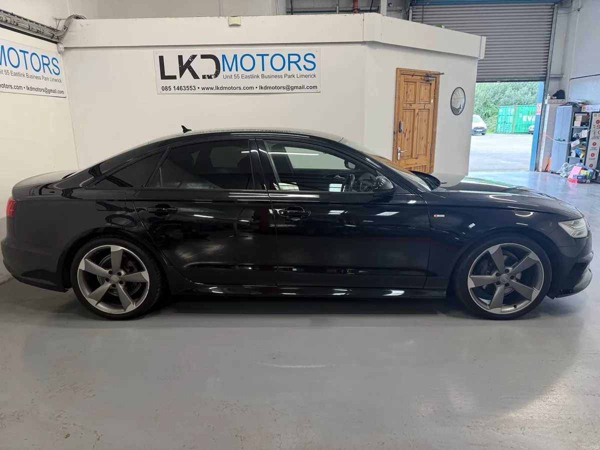 Audi A6 2016 black edition S line call 0851463553 - Image 4