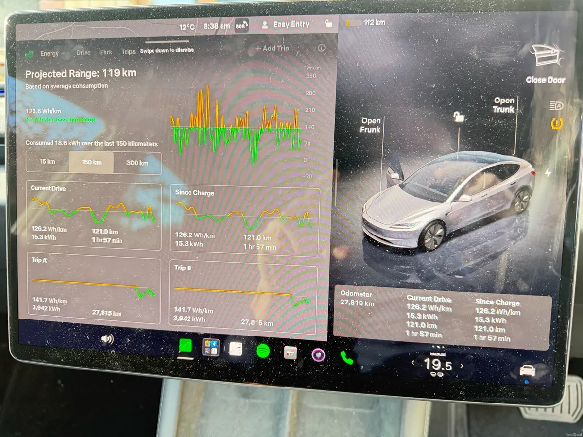 2025 Tesla Model 3 Long RangeRWD Quicksilver 28kkm - Image 5