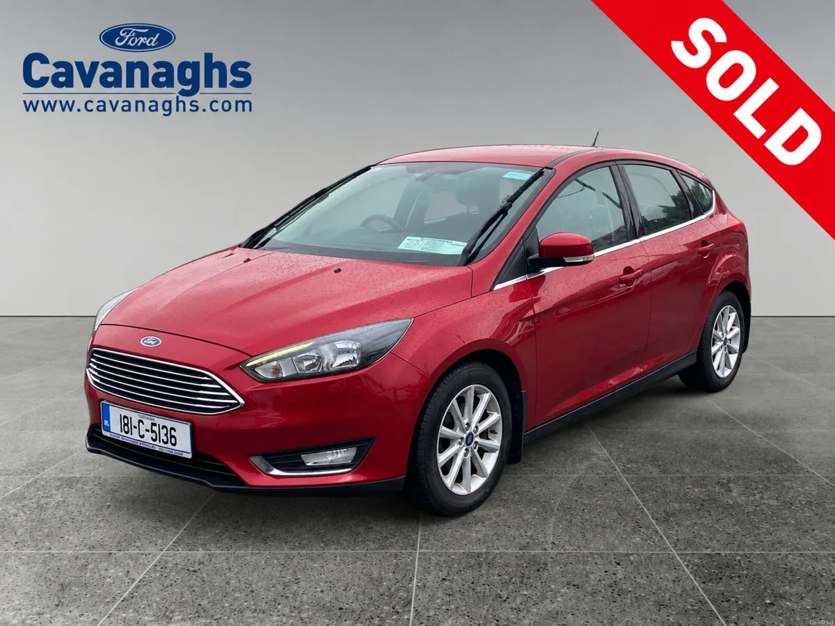 2018 Ford Focus Focus Titanium 1.5td 95ps 6spd 4dr - Image 1