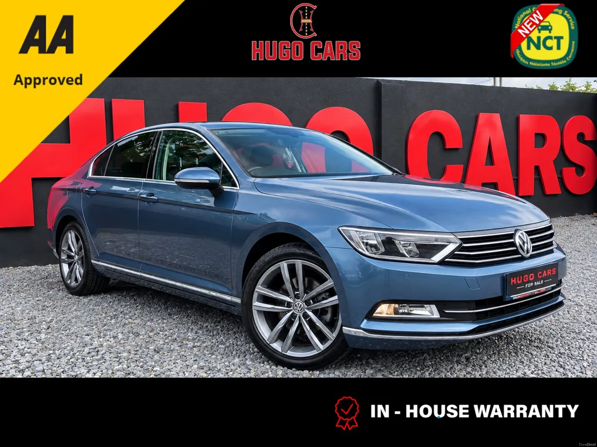 2017 VW Passat 2.0tdi/High-spec/New NCT/Warranty - Image 1