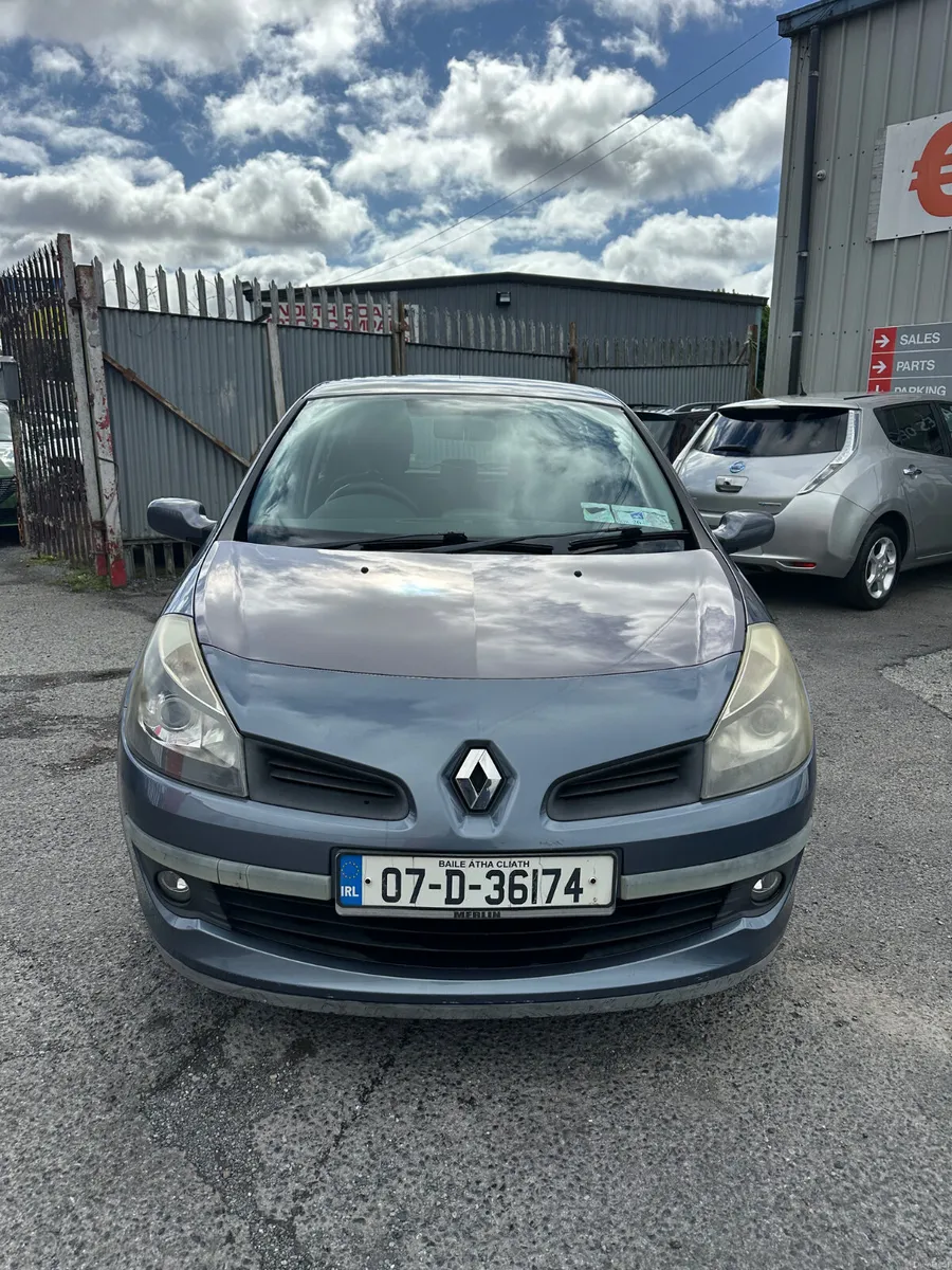 Renault Clio 2007 nct and tax €790 - Image 5