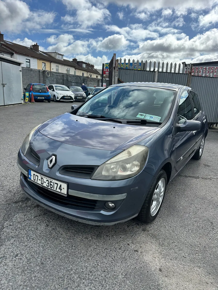 Renault Clio 2007 nct and tax €790 - Image 6
