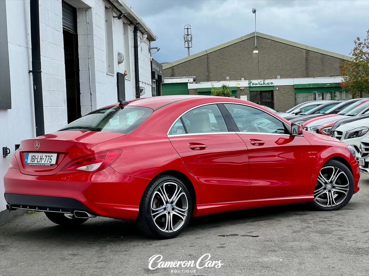 MERCEDES BENZ CLA 220d AUTOMATIC RED - Image 2