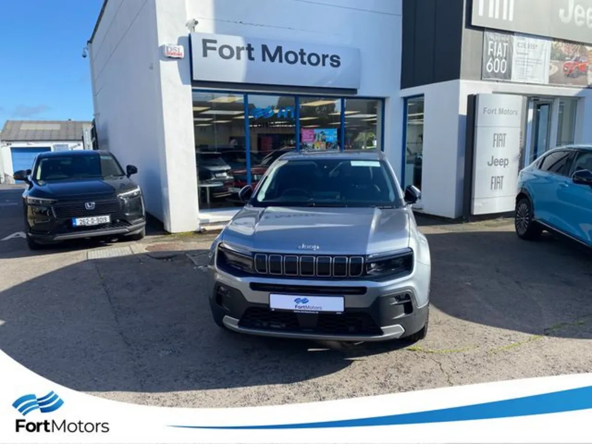 Jeep Avenger SUMMIT EV 54kWh WLTP Range: 394KMs - Image 6