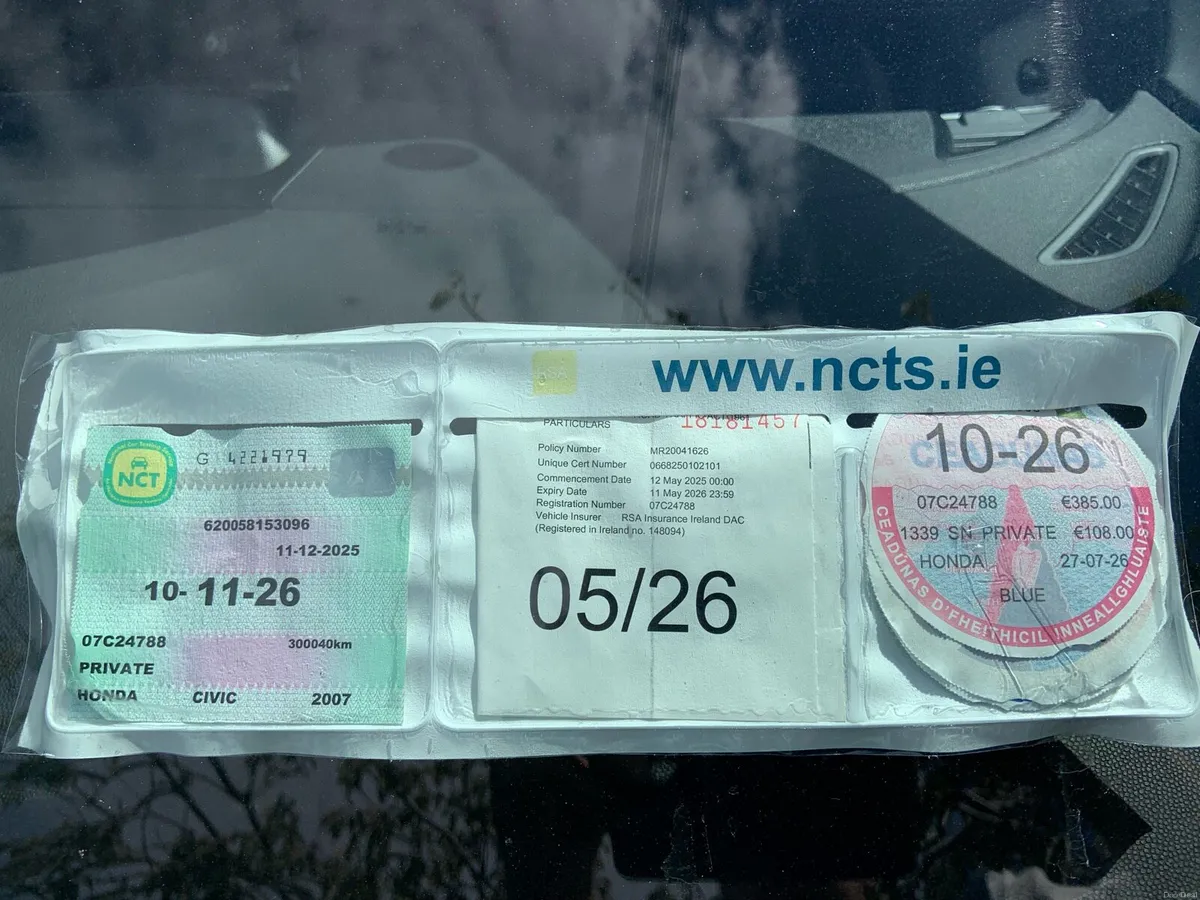 Honda civic 1.4 SE S taxed  nct new service - Image 6