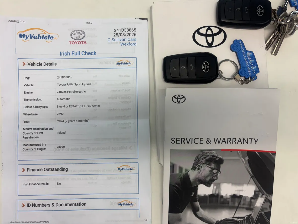 2024 TOYOTA RAV4 HYBRID SPORT LOW KM - Image 3