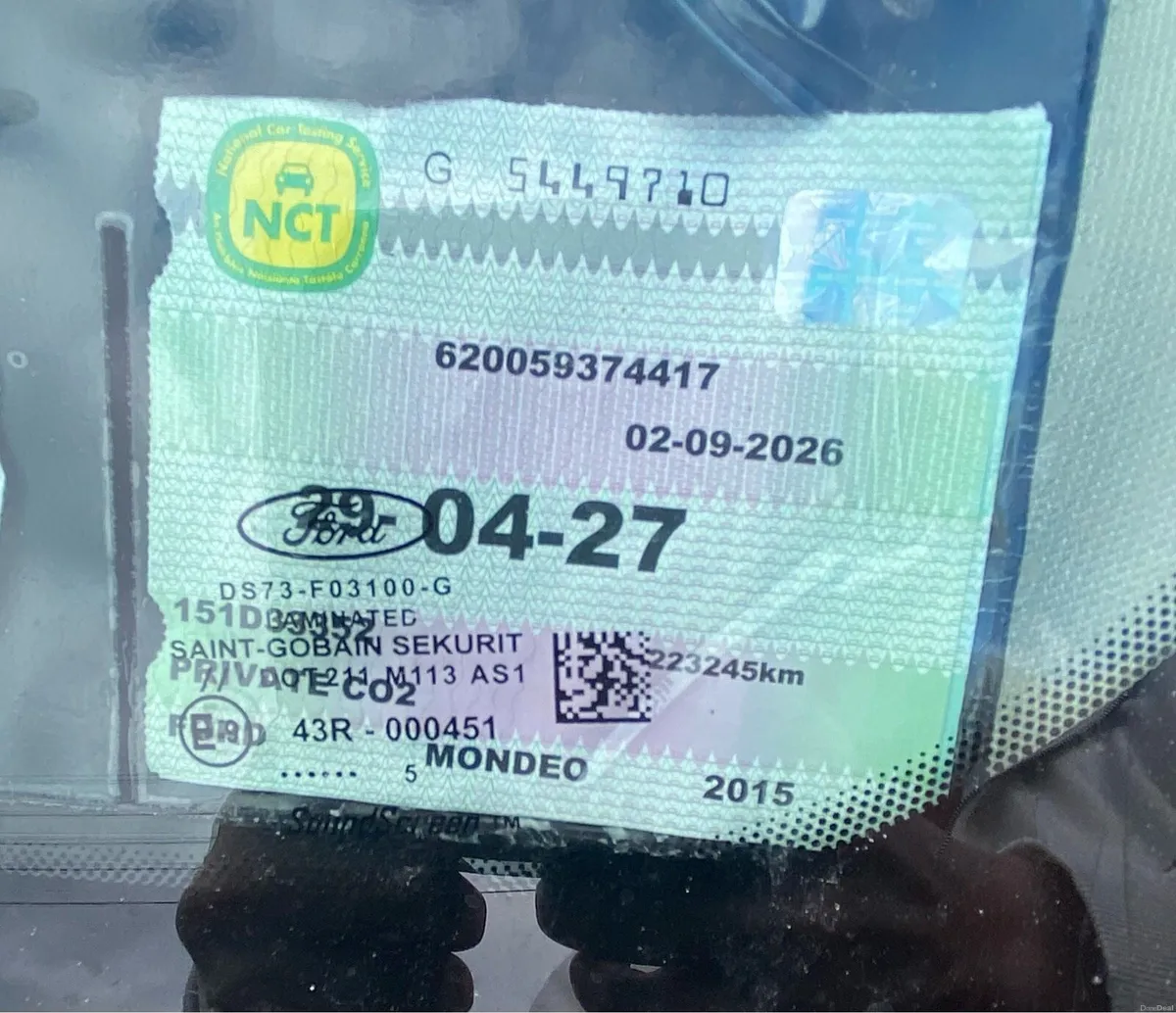 Ford Mondeo 1.6 diesel 2015 NCT 4/27 - Image 5
