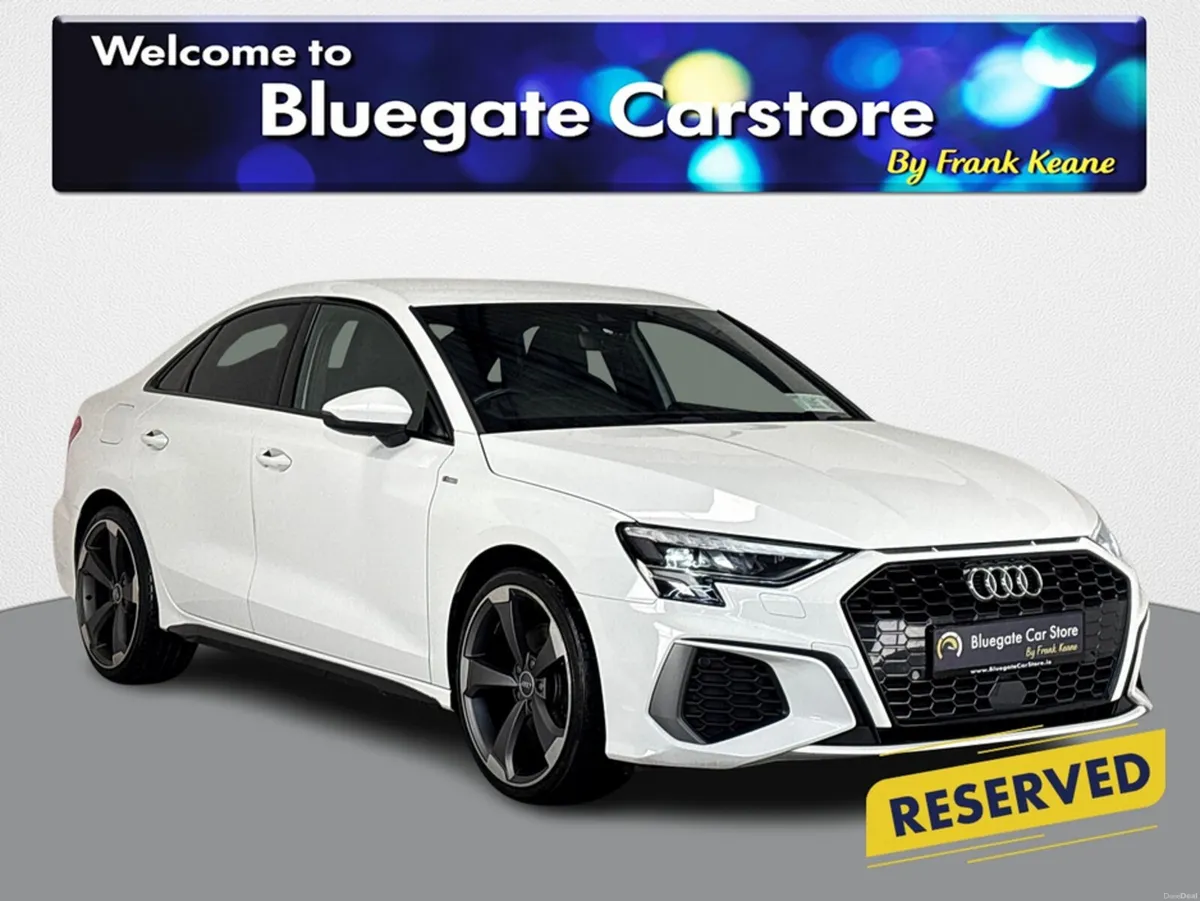 Audi A3 2.0 TDI S LINE 30 116PS**DIGITAL DASH**BLA - Image 1