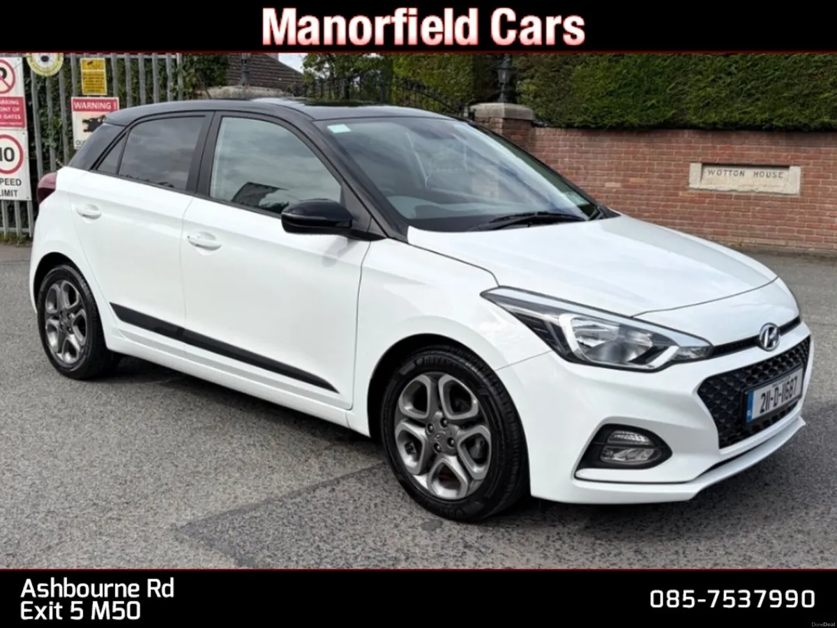 2021 Hyundai i20 Deluxe 1.2 Petrol NCT 08/28 - Image 1