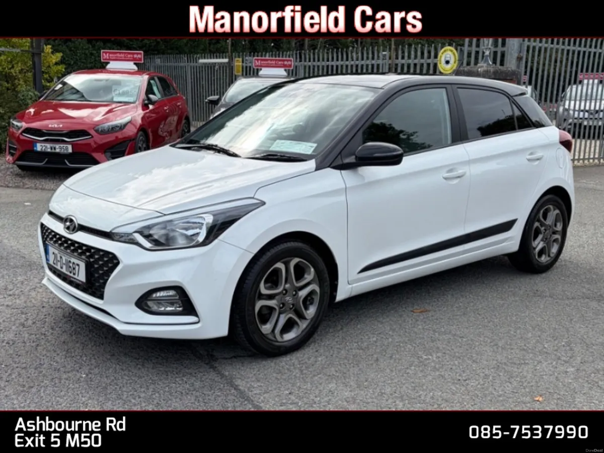 2021 Hyundai i20 Deluxe 1.2 Petrol NCT 08/28 - Image 3