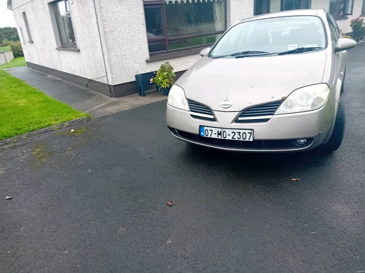07 Nissan Primera Nct 3/27 taxed €1450 - Image 1
