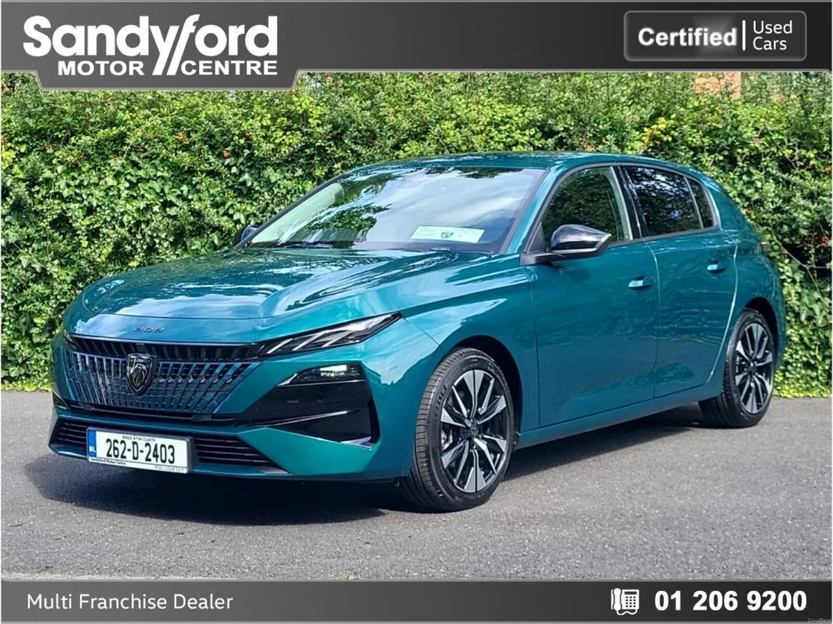 Peugeot 308 262 1.2 MHEV 145BHP e-DCS6 Allure**DEM - Image 3
