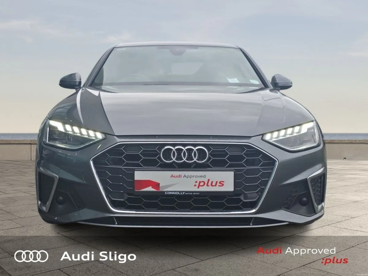 Audi A4 S Line 2.0TDI 163HP Auto - Daytona Grey - - Image 2
