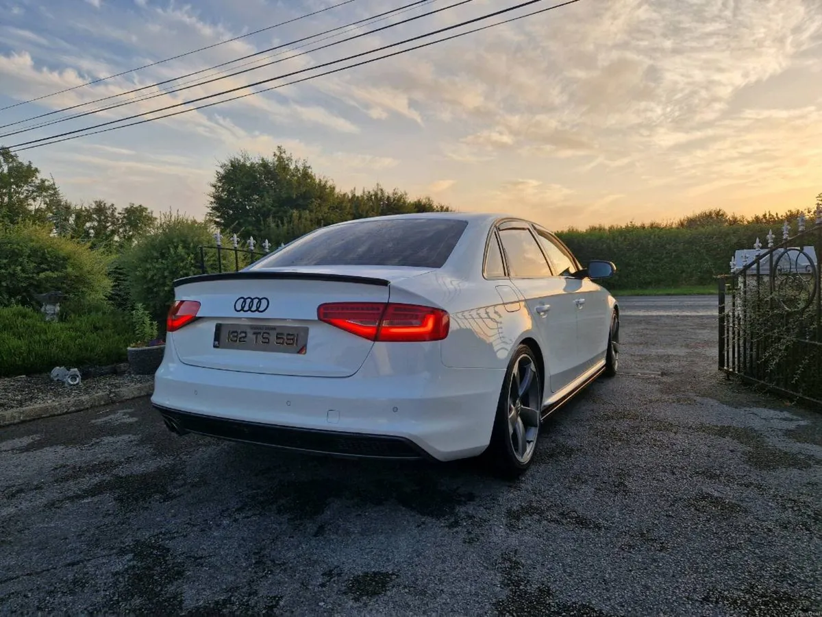 2013 Audi A4 S-Line Black edition - Image 2