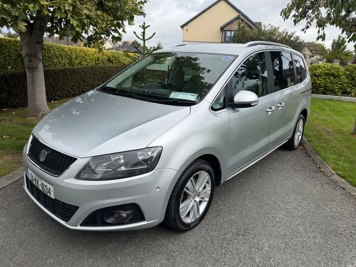 2013 SEAT Alhambra 7 seats  Nct 8/27 - Image 1
