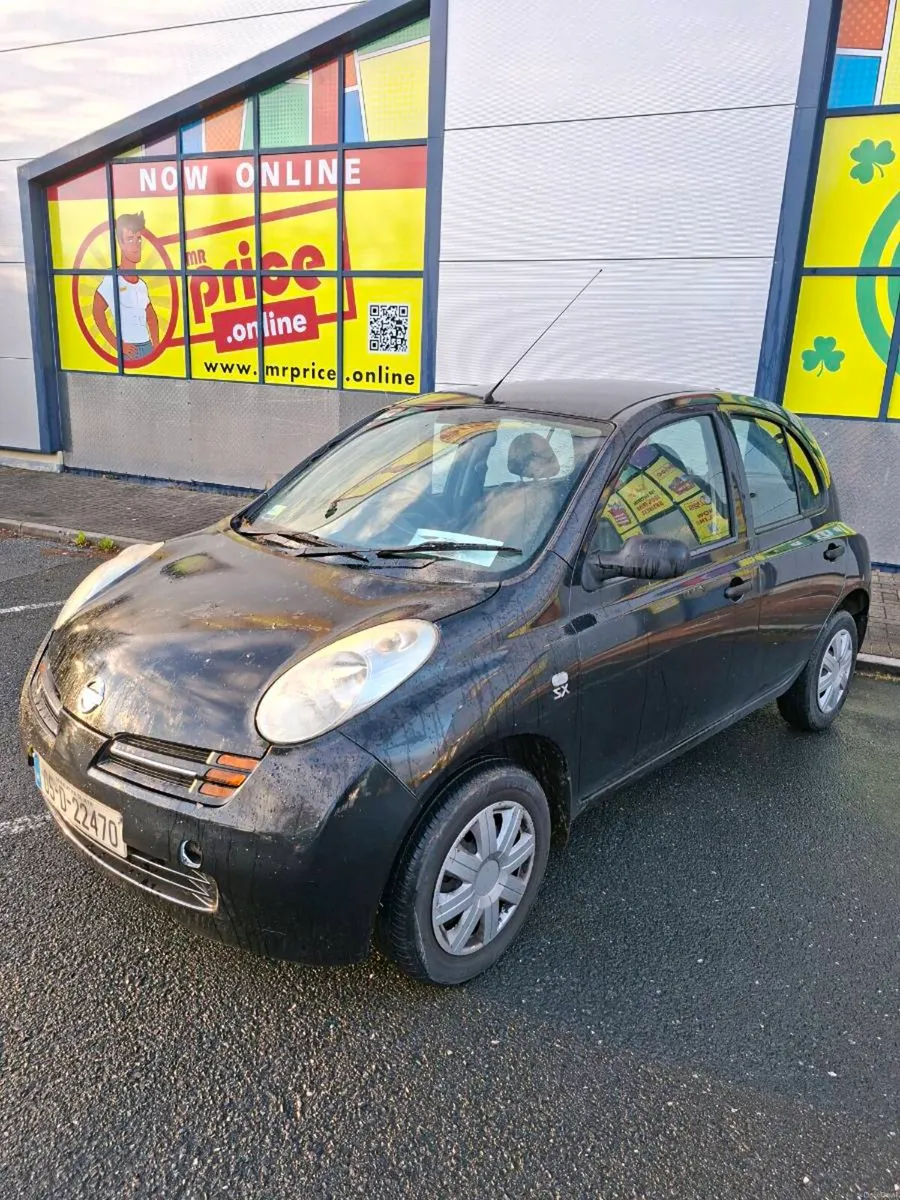 NISSAN MICRA 2005 ONLY 66000KM NEW NCT 6/27 - Image 1