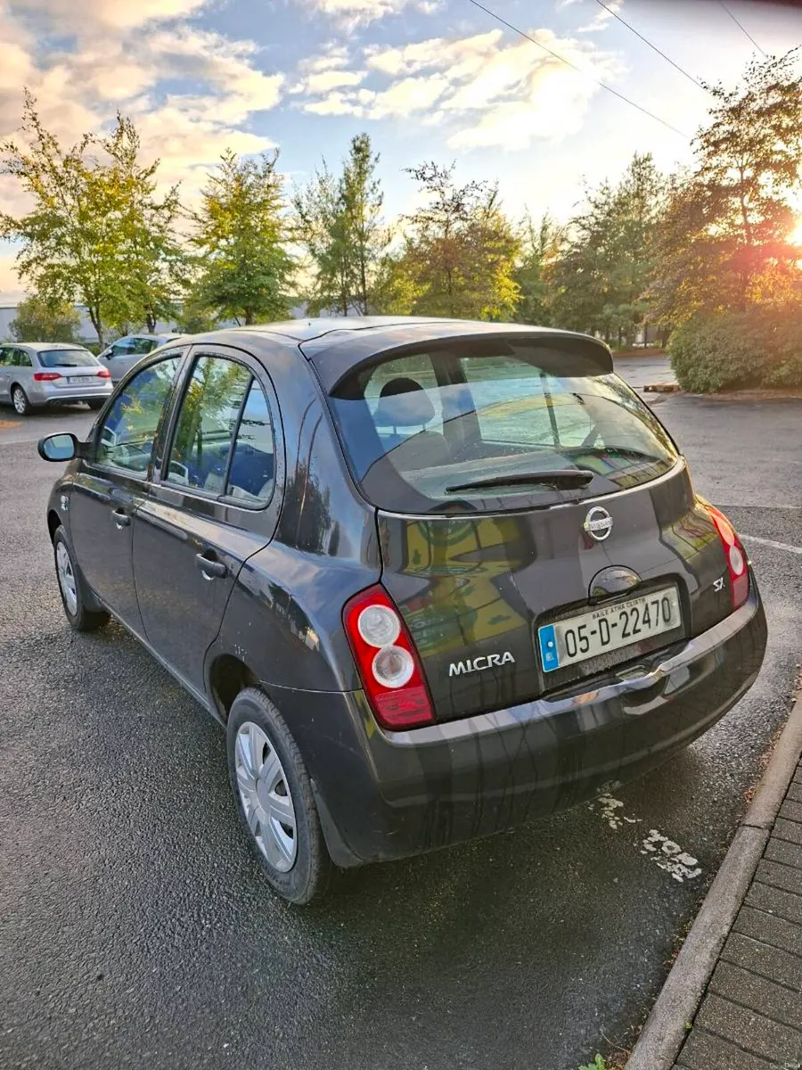 NISSAN MICRA 2005 ONLY 66000KM NEW NCT 6/27 - Image 3