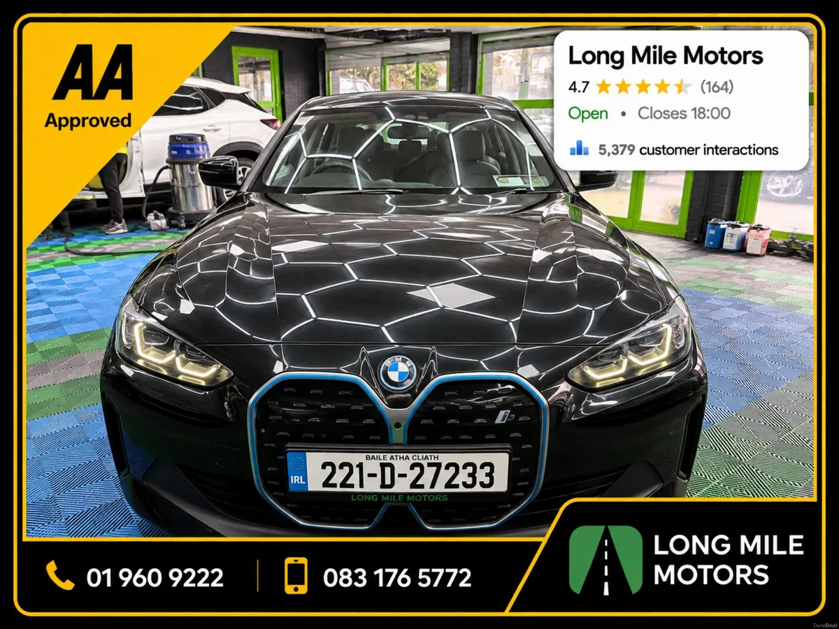BMW i4 2022 AA Approved 1 Year Warranty - Image 1