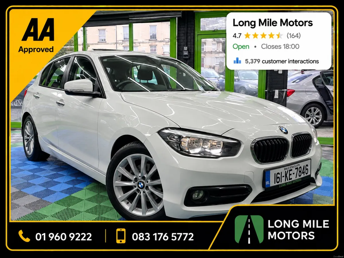 BMW 1-Series 2016 AA Approved 1 Year Warranty - Image 1