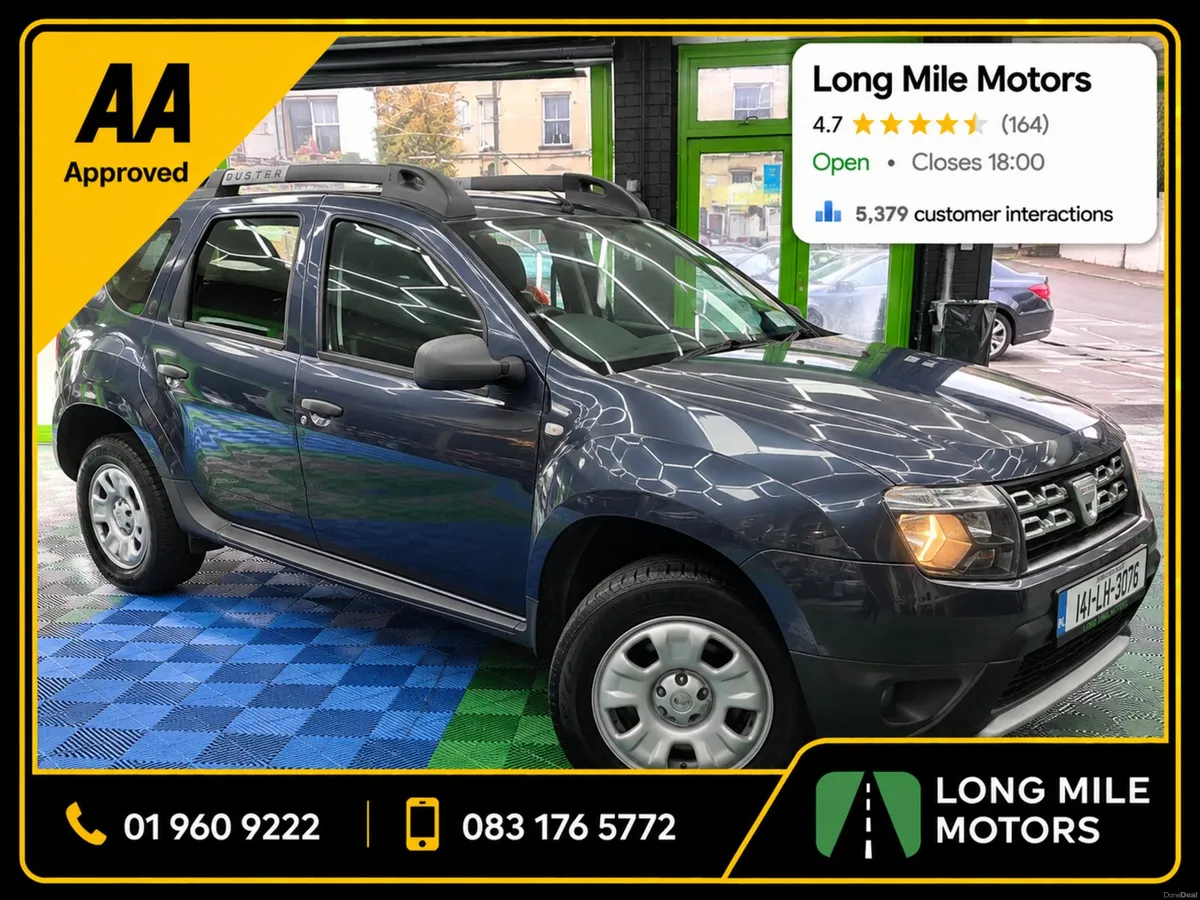 Dacia Duster 2016 AA Approved 1 Year Warranty - Image 1