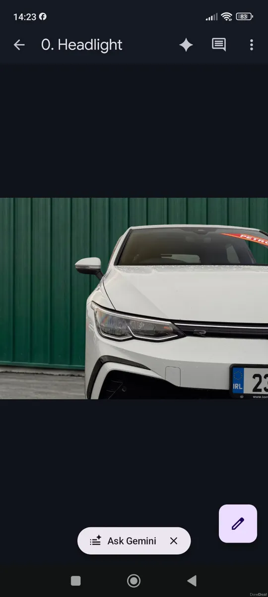 --Volkswagen Golf  R-Line--2023-- - Image 5