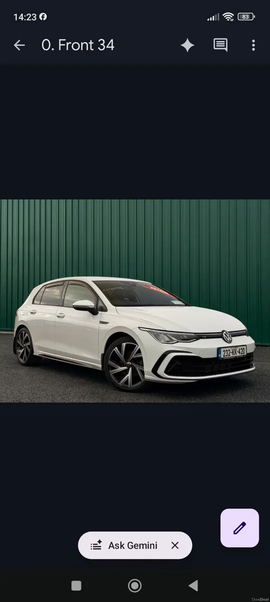 --Volkswagen Golf  R-Line--2023-- - Image 1