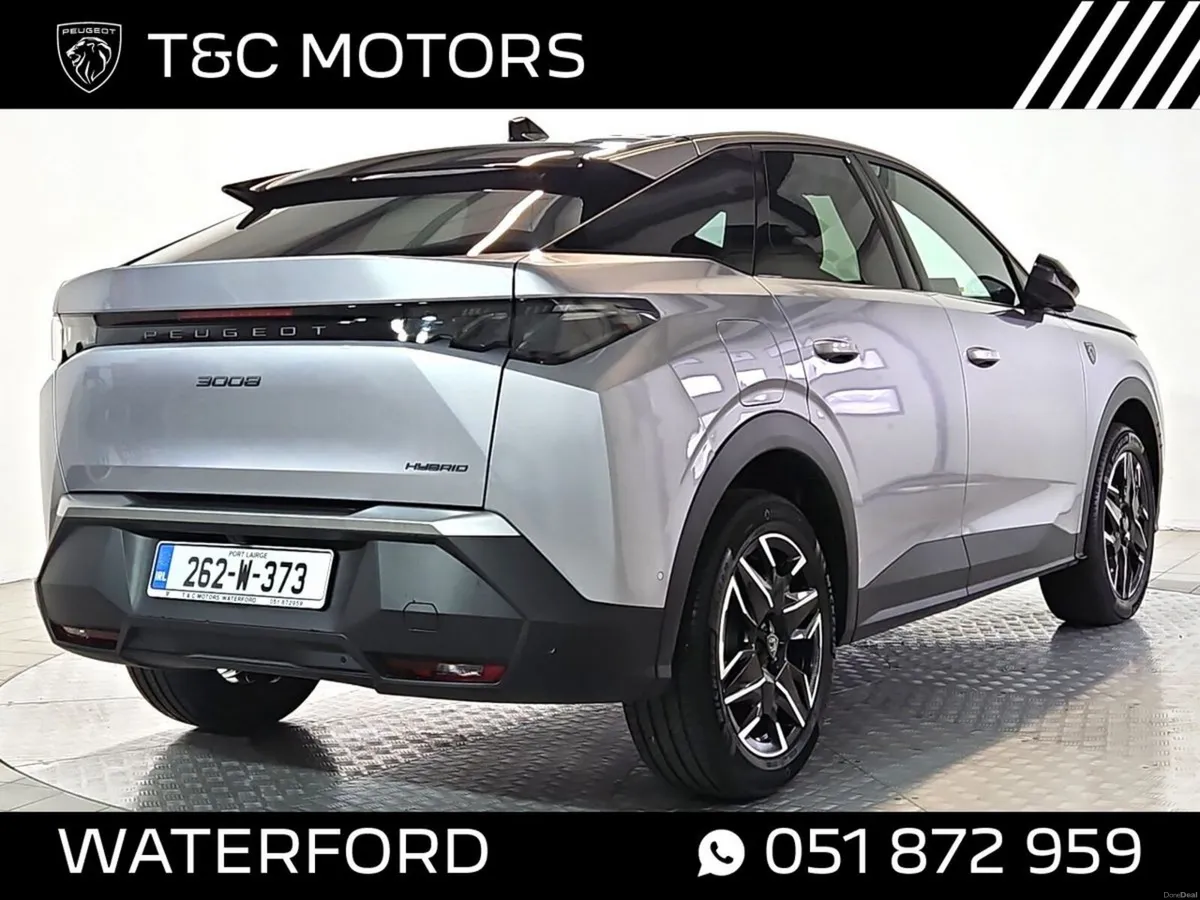 Peugeot 3008 *Demo Hybrid* GT Model - 360 Cameras, - Image 3