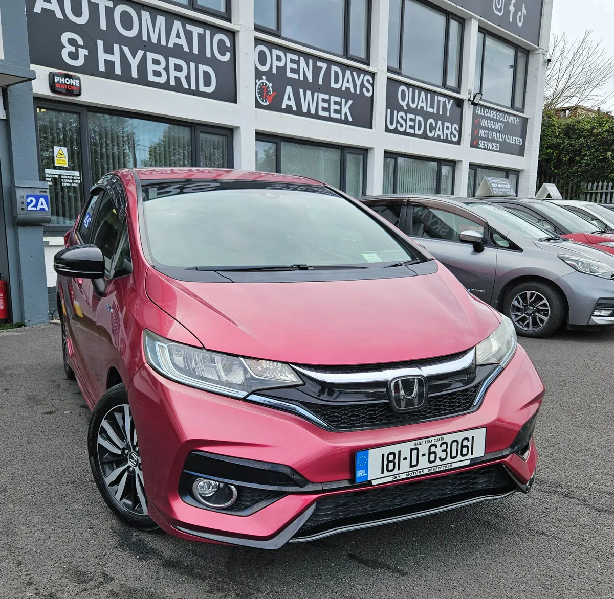 Honda Fit 2018 Petrol Hybrid Automatic - Image 2