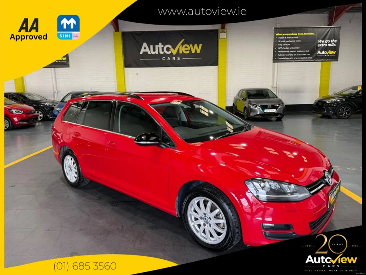 Volkswagen Golf GOLF-ESTATE. AA APPROVED // FINANC - Image 1