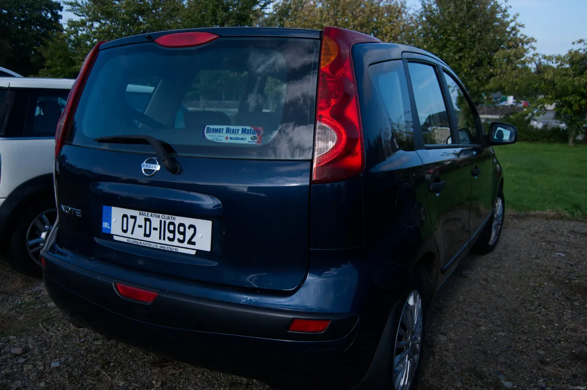 Nissan Note 2007   1.4 5dr SXE - Image 6