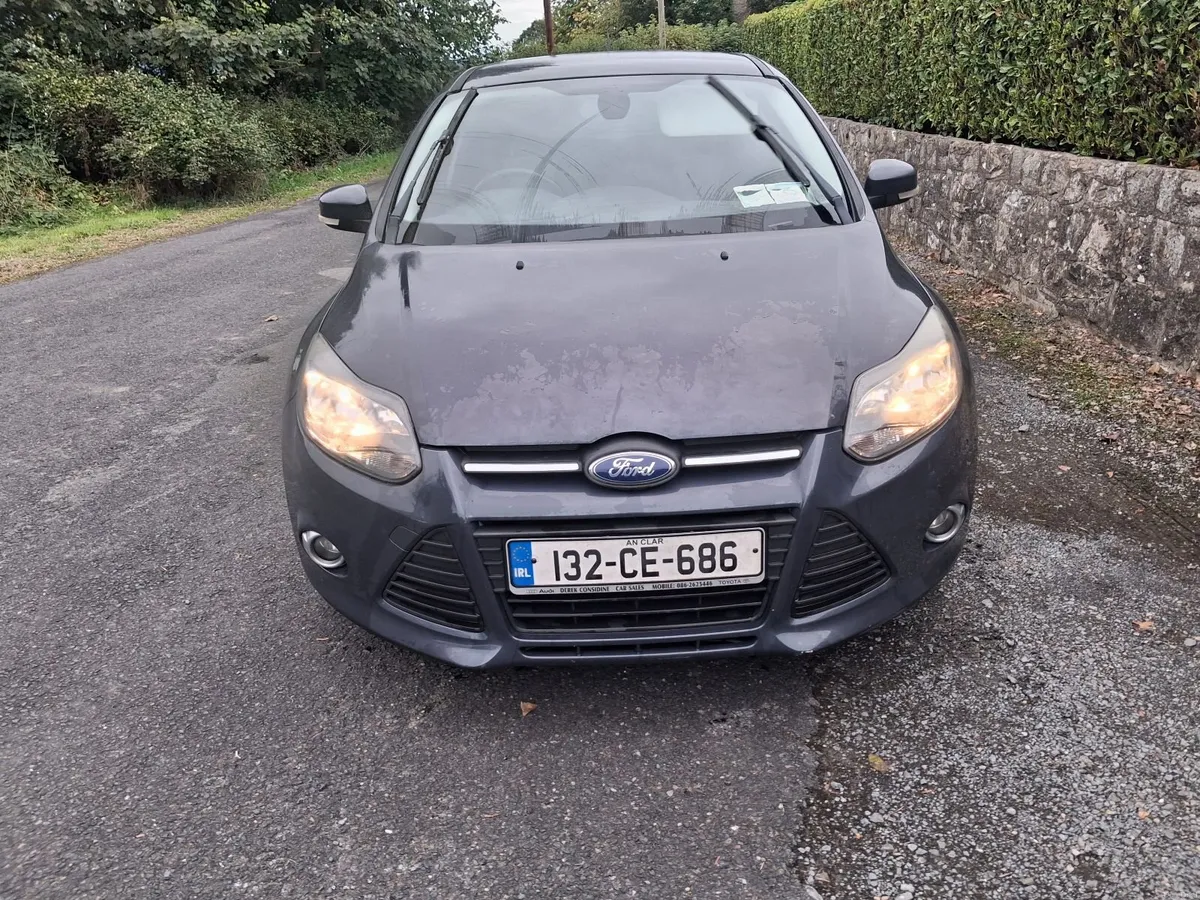 2013 Ford Focus 1.6 tdci. New nct 8/27, tax 10/26 - Image 3