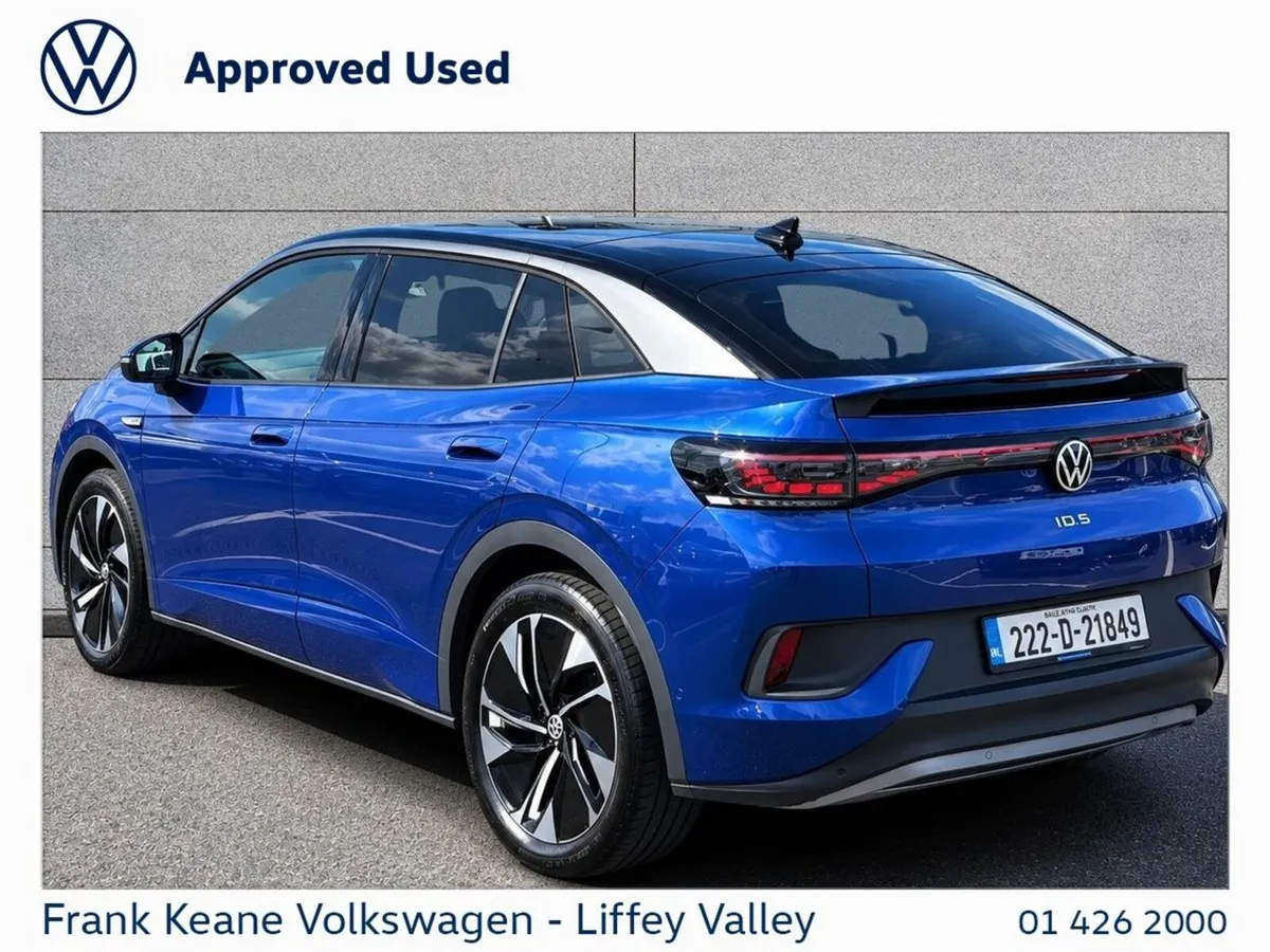 Volkswagen ID.5 77KWH FAMILY 174HP *BLUE DUSK META - Image 3