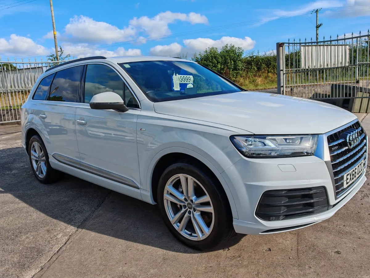 NI REG OUTSTANDING LATE 2016 AUDI Q7 3.0 TDI SLINE - Image 1