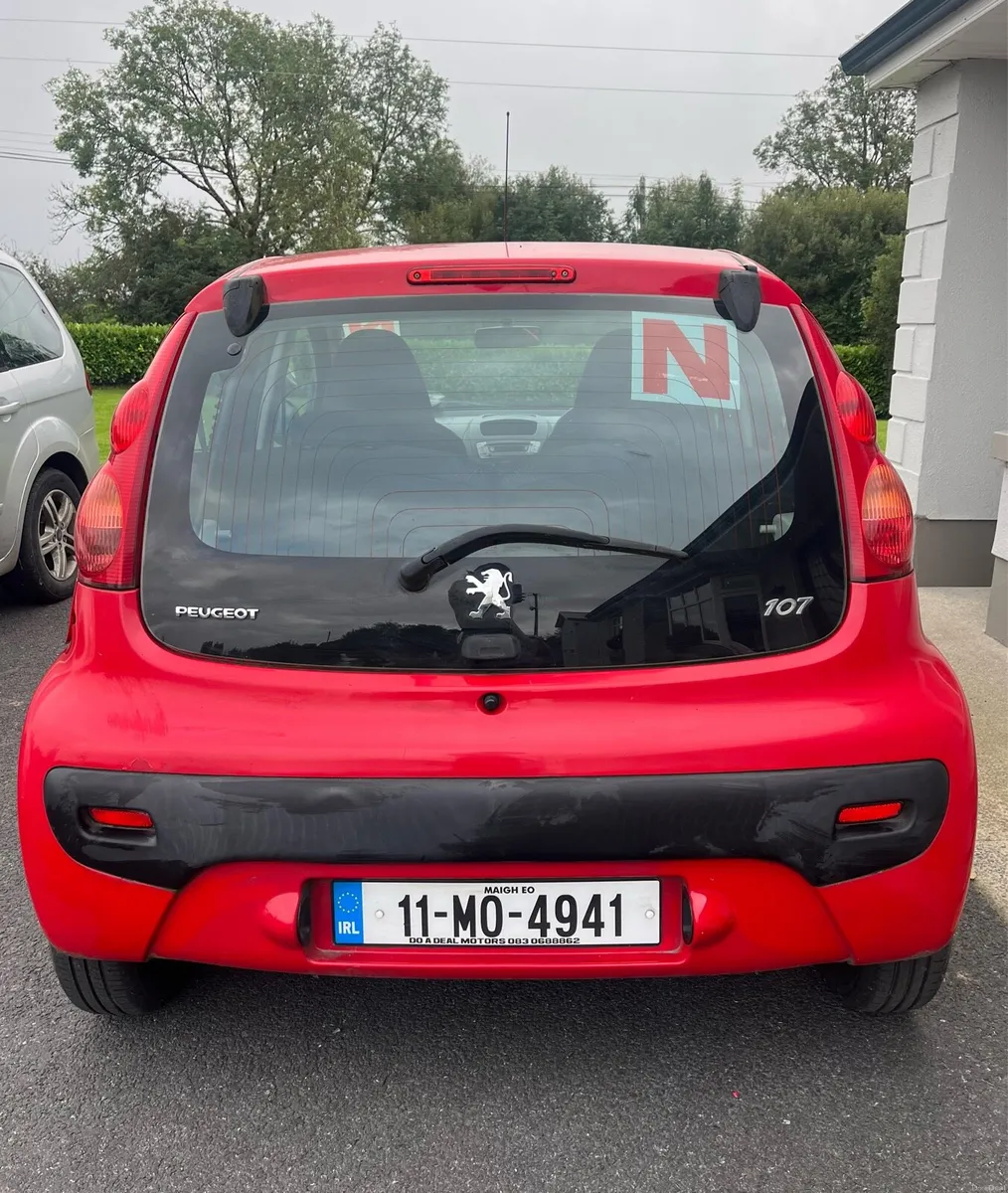 Peugeot 107 2011 low mileage NCT 04.27 - Image 2