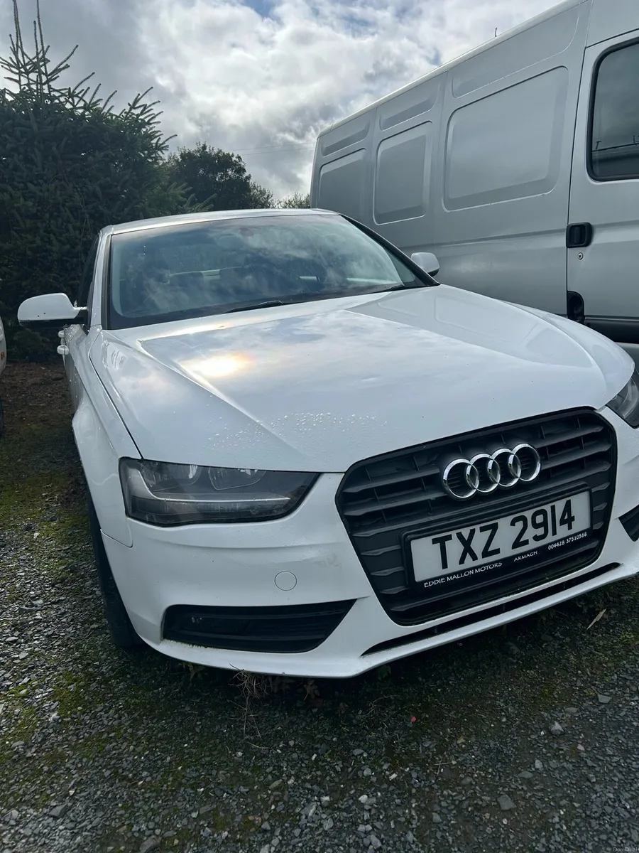 Audi A4 Technik 2.0L TDI White - Image 1