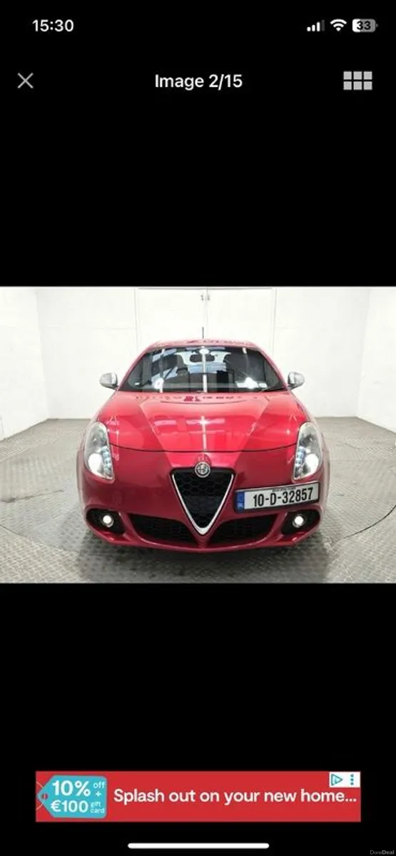 2010 Alfa Romeo Giulietta (Cheap Insurance) - Image 3