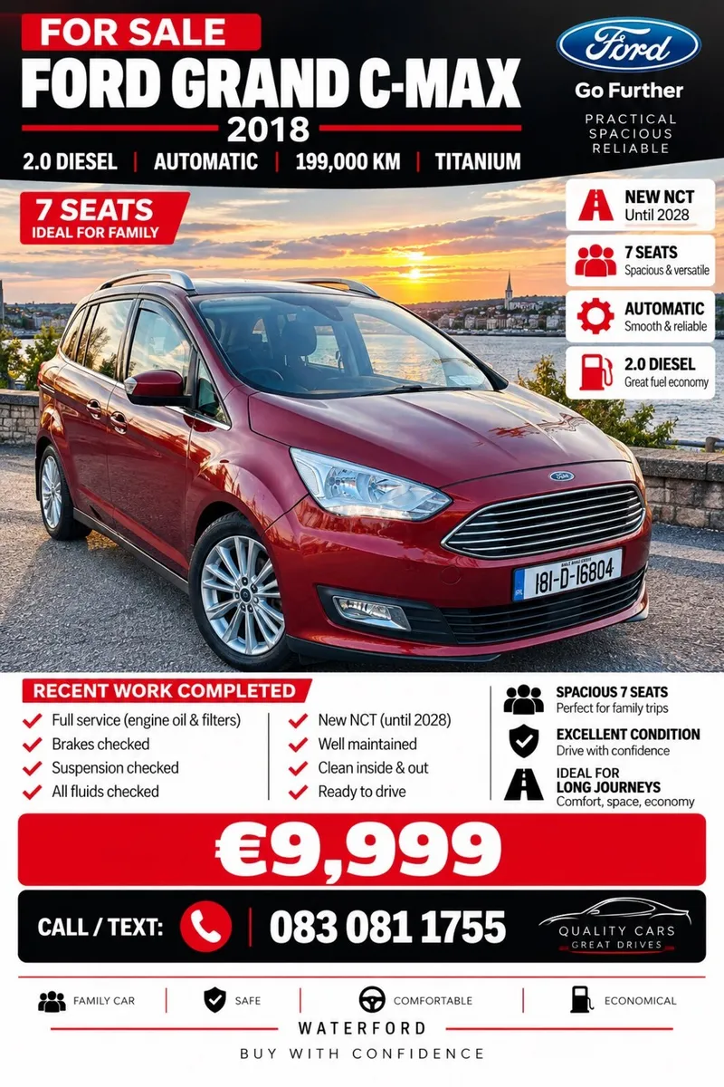 FORD GRAND C-MAX TITANIUM 2.0d AUTOMATIC - Image 1