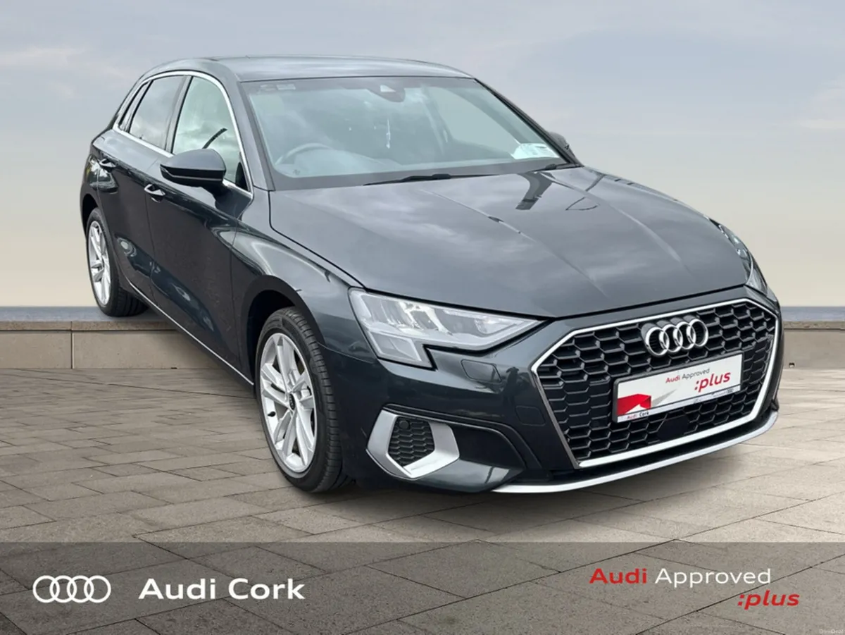 Audi A3 SPORTBACK 30TFSI 110BHP SE WITH F/B STEERI - Image 1