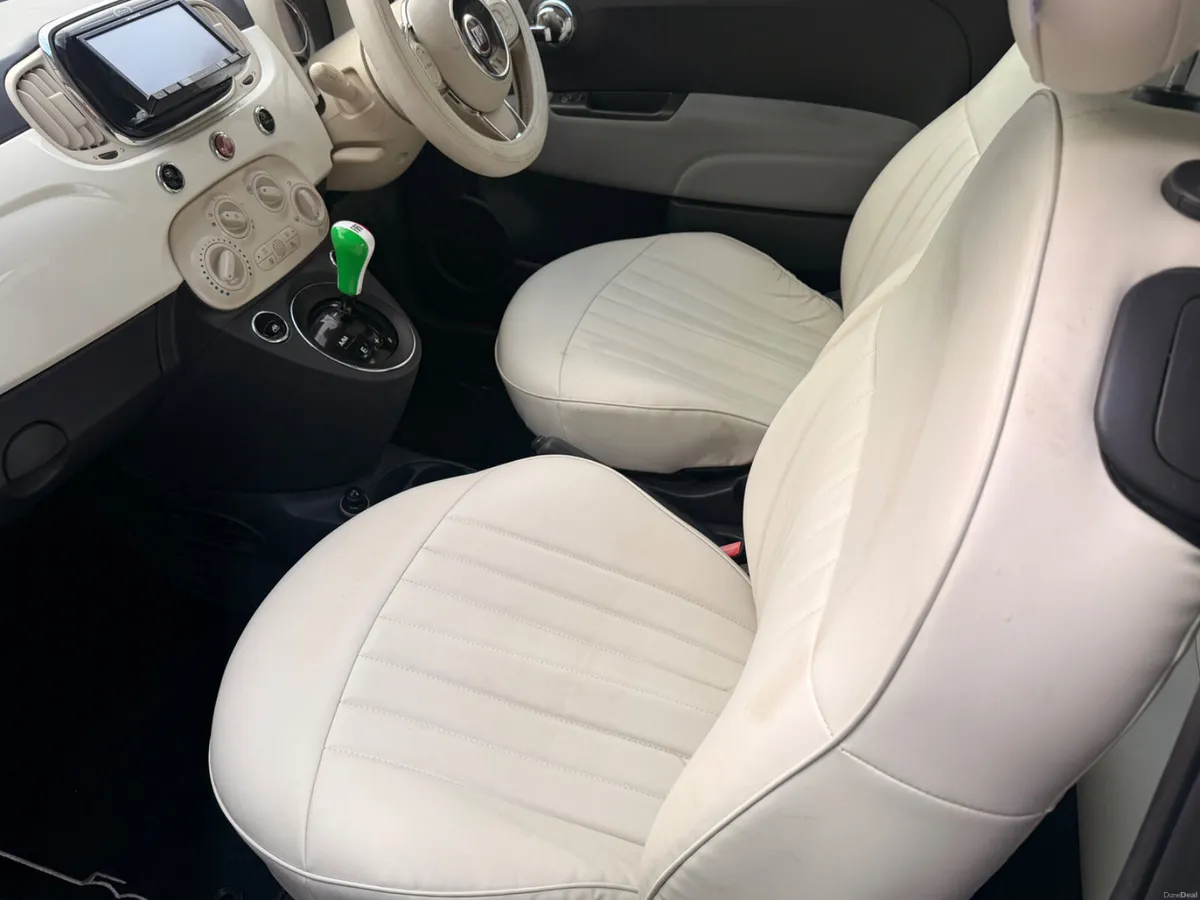 Fiat 500 2017 1.2 Automatic with Leather seats - Image 4