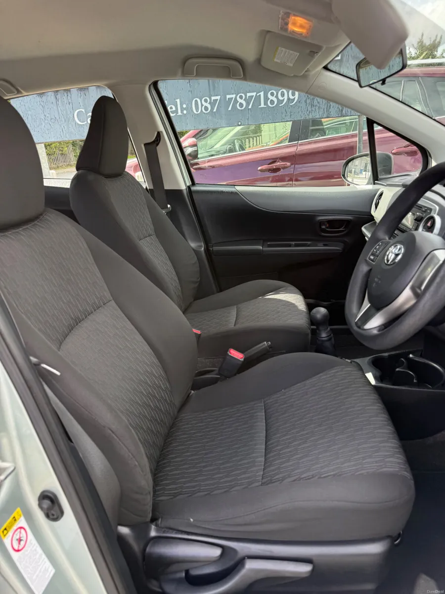 12 Toyota Yaris 1.0 Petrol 5dr- NCT 4-27. Tax 4-27 - Image 5