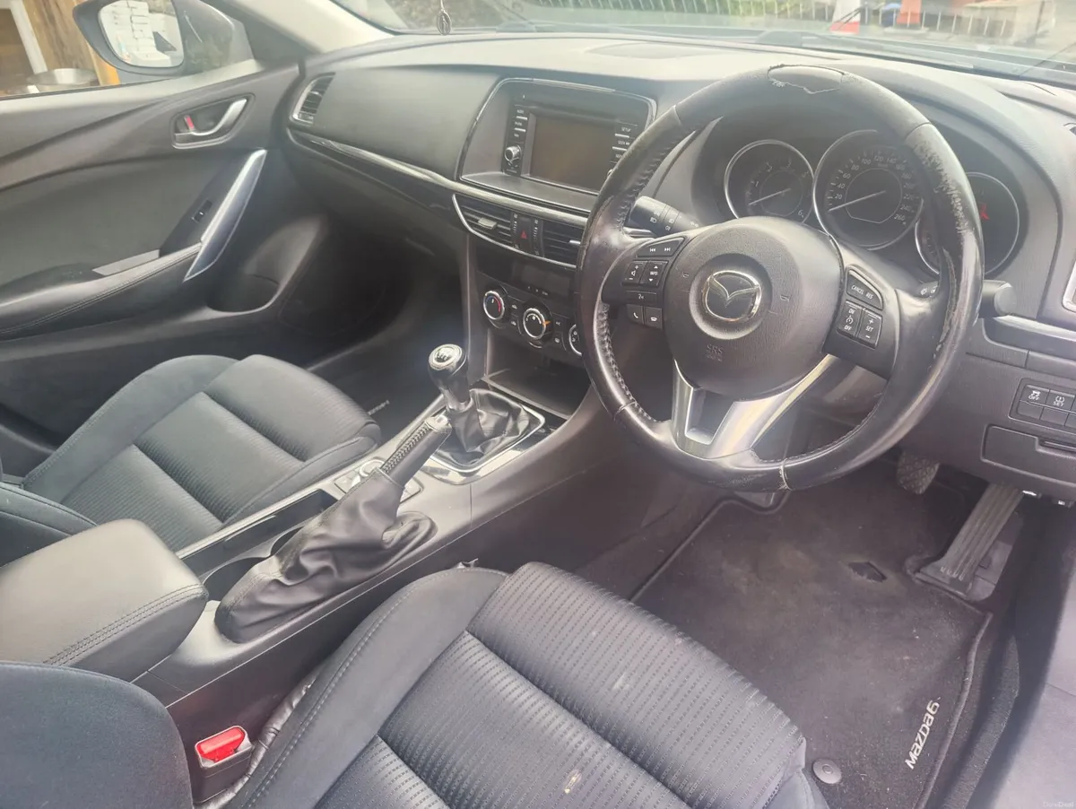 Mazda 6 2015, NCT today 12 Sept, tax Dec '26 - Image 5